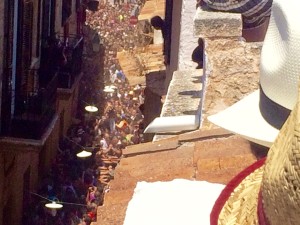 Aspecto de los aledaños del palacio del 'caixer senyor'. FOTO.- Tolo Mercadal