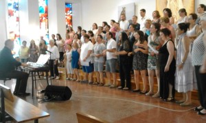 Las mejores voces se unieron en el taller y la audición posterior. FOTO.- SomGospel