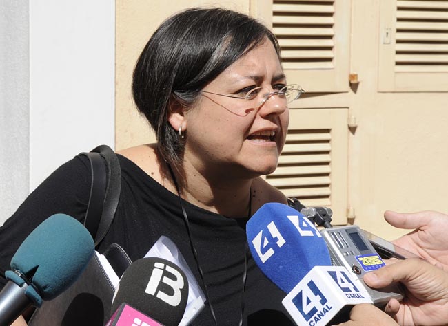 Cristina Gómez, concellera del Podemos en el Consell de Menorca