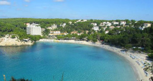 Playa de Cala Galdana, en Ferreries.