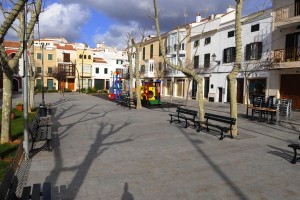 Plaza de Es Ramal en donde está el geriátrico