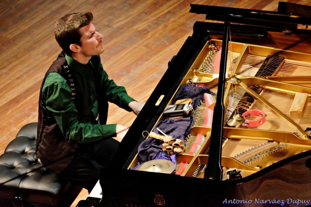 Marco Mezquida, durante una actuación (Foto: Antonio Narváez)