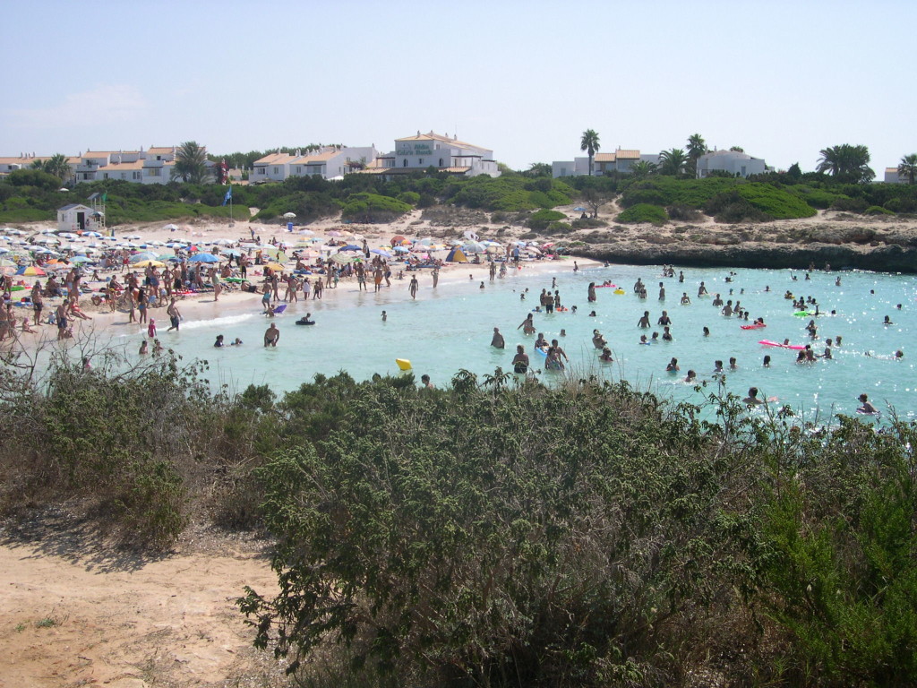 Playa de Cala'n Bosch.