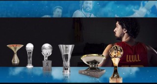 Llull y todos los títulos logrados entre  2014 y 2015 (Foto: @23Llull)