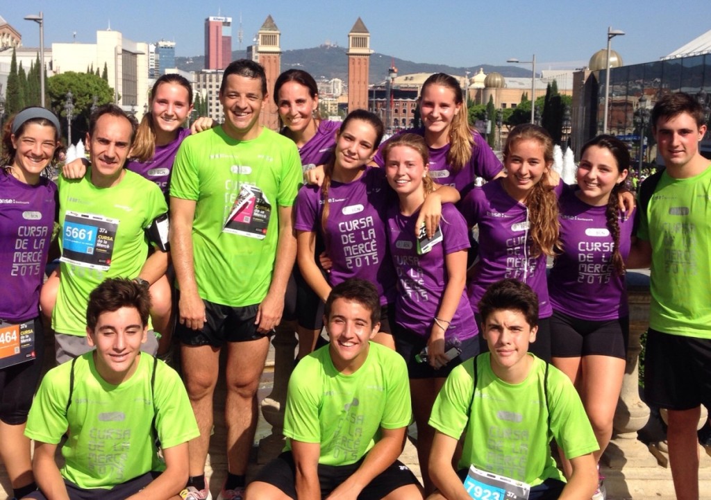 Menorquines en la Cursa de la Mercè 2015