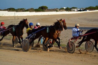 Imagen de una carrera en Ciutadella.