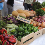 Verduras y frutas de producción ecológica. FOTO.- Tolo Mercadal