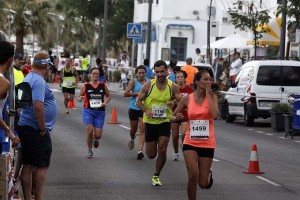 Diversos momentos de la carrera (Fotos: deportesmenorca.com)