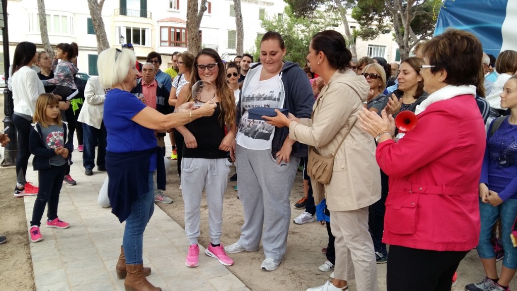 Las hermanas Borràs recibieron en 2015 un homenaje por parte de la Fundación Respiralia por la organización de este acto