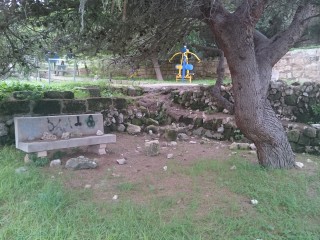 El parque de Santa Ana, víctima del vandalismo