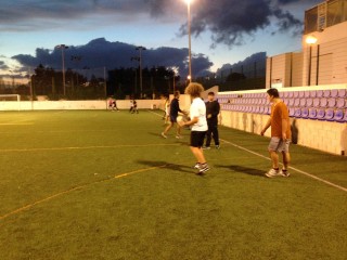 Los Puputs de Sant Lluís realizan una jornada de tecnificación de rugby