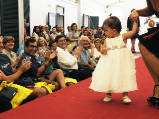 Espectacular desfile de modelos en Menorca Celebra