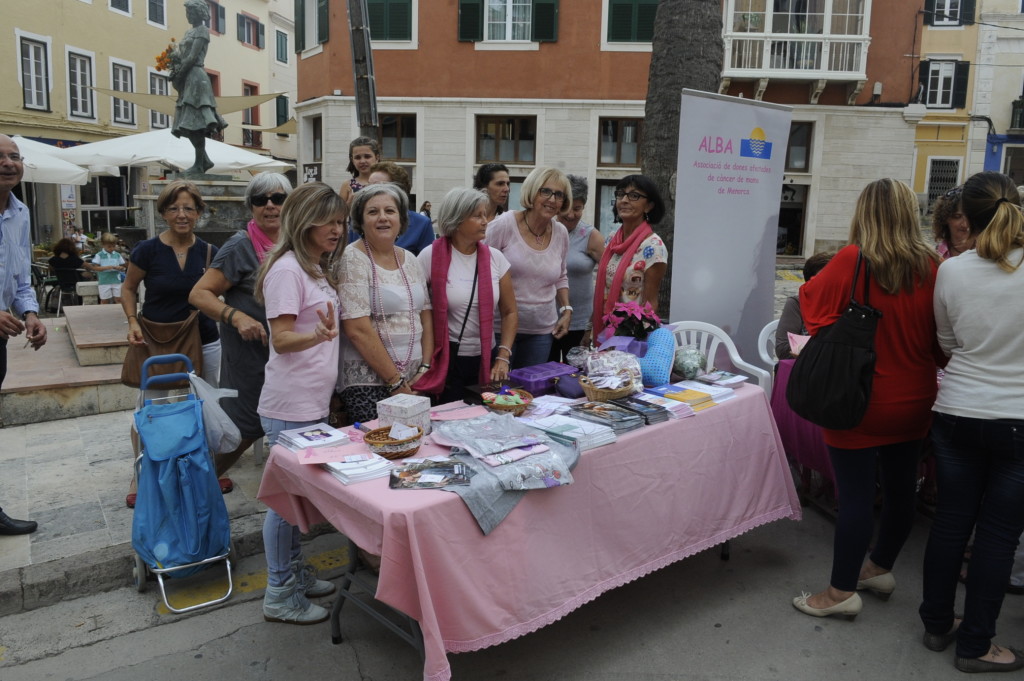 ALBA es la asociación específica de Menorca que lucha contra el cáncer de mama.