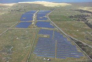 Parque solar fotovoltaico de Son Salomó. Foto: Dronesky.