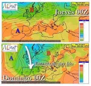 Mapa de Aemet.