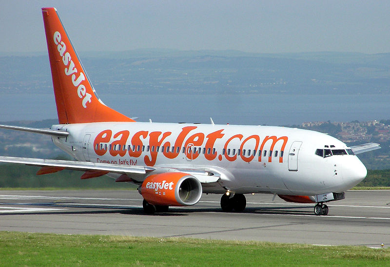 Avión de Easyjet.