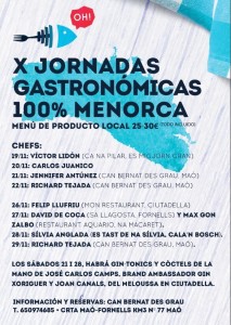 Cartel anunciador de las jornadas.