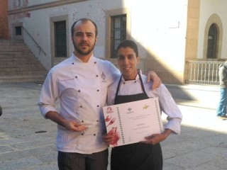 El chef de Can Faustino Víctor Corchado gana la Espiga de Oro del Corderex de Extremadura