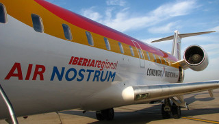 Avión de Air Nostrum.