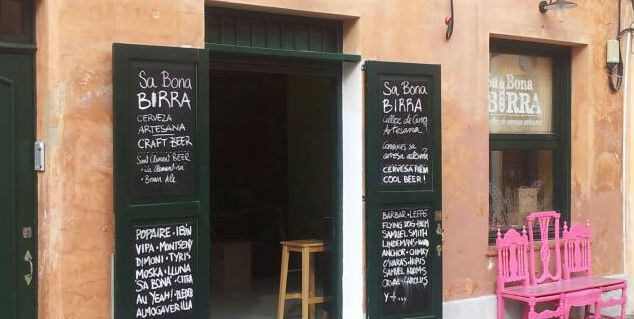 Fachada del local de Sa Bona Birra en Ciutadella (Foto: Sa Bona Birra)