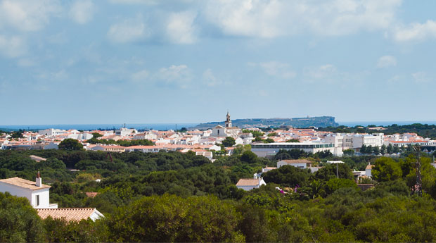 Vista de Sant Lluís.