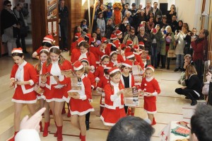 Momento de la presentación de la programación invernal del Teatre Principal de Maó, este sábado al mediodía. Foto :Tolo Mercadal.