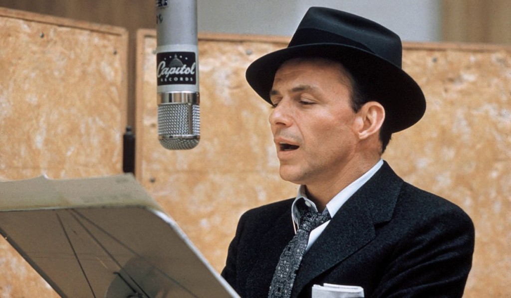 El cantante y actor norteamericano Frank Sinatra.