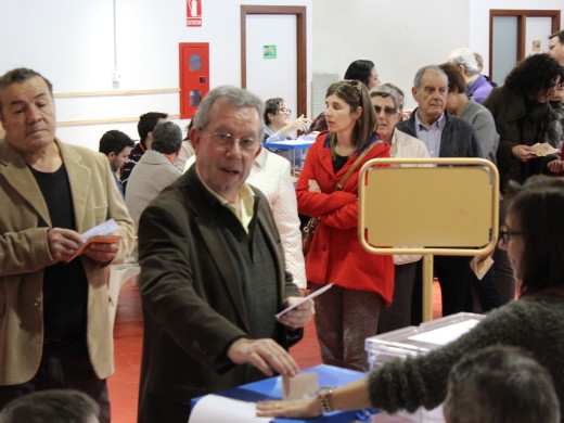 Llamamiento a las urnas por parte de los candidatos