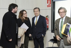 Joan Gual estuvo este lunes en Maó en un consejo del puerto.