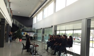 El concierto ha sido seguido por pacientes, usuarios y personal del centro. Foto: H.M.O.