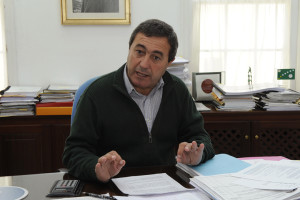 El alcalde Francesc Ametller.