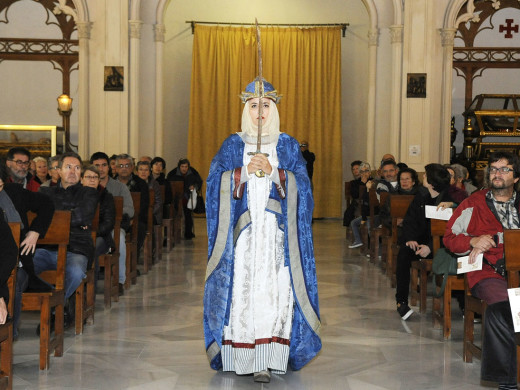 La ‘Sibil·la’ llena con su canto la iglesia de Santa Maria
