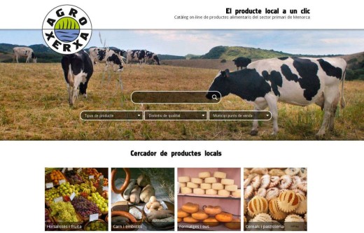 Captura de la página web de AgroXerxa. Foto: OBSAM.