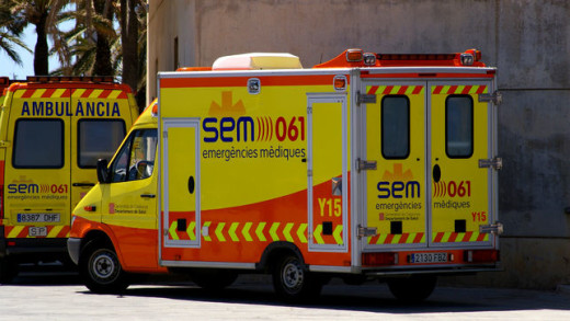 Ambulancias en Tarragona.