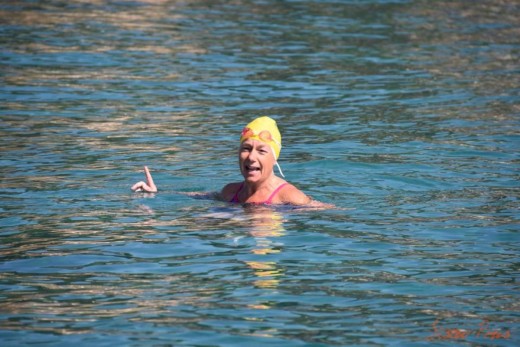 La nadadora menorquina Tita Llorens. Foto: Francesc Pons.