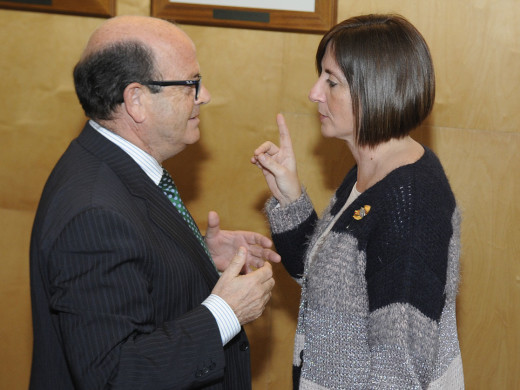 Maite Salord saca su vena más reivindicativa en el discurso institucional de la Diada