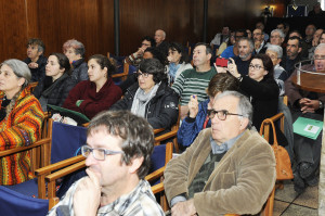 Numeroso público ha seguido la primera de las tres jornadas que integran este Seminari d'Agricultura i Medi Ambient en su novena edición. Foto: Tolo Mercadal.