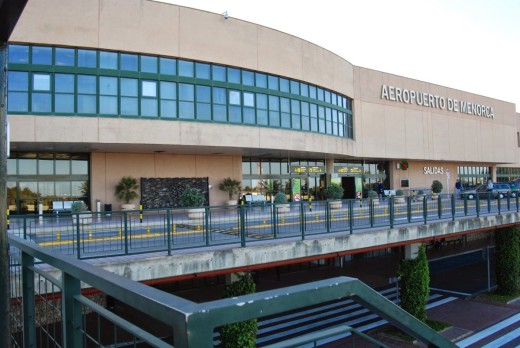 Imagen del Aeropuerto de Menorca.