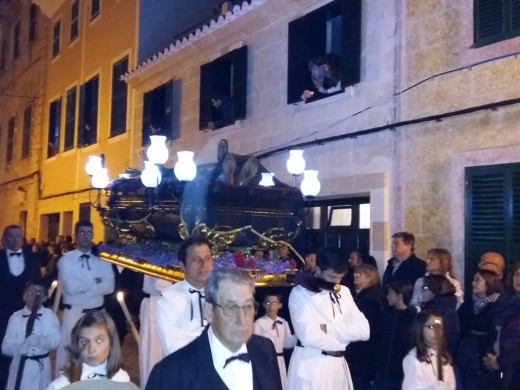 Ciutadella revive su procesión más arraigada de la Semana Santa