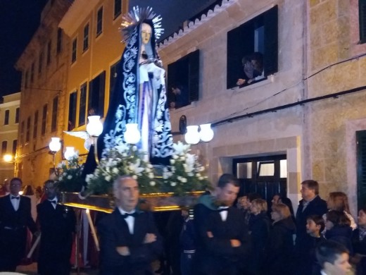 Ciutadella revive su procesión más arraigada de la Semana Santa