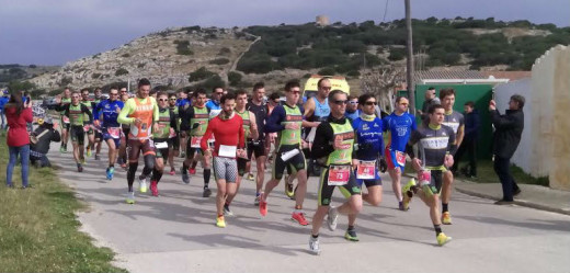 Momento de la salida de la carrera (Foto: P. Salord)