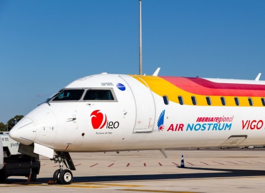 Avión de la compañía Air Nostrum.