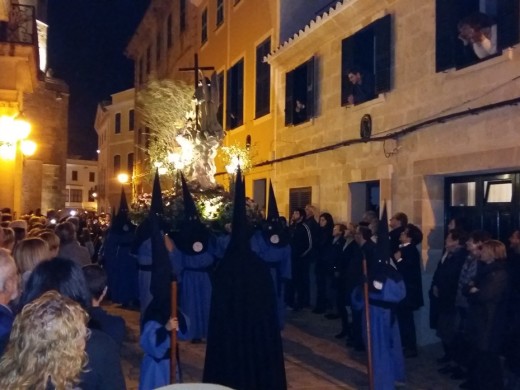 Ciutadella revive su procesión más arraigada de la Semana Santa