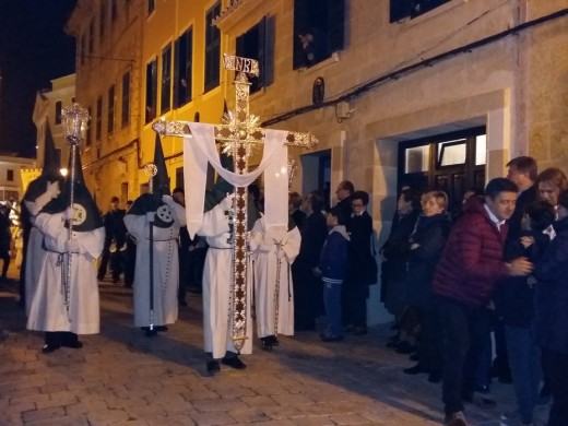 Ciutadella revive su procesión más arraigada de la Semana Santa