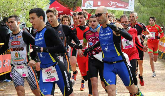 Imagen de una de las ediciones anteriores del duatlón.