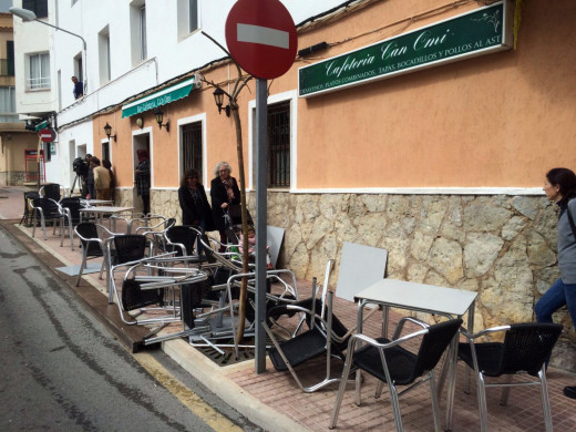 Una terraza arrasada