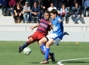 Acción del Barça-Sant Gabriel.