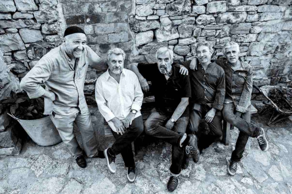 El Manel Camp Quartet con el actor Joan Crosas.