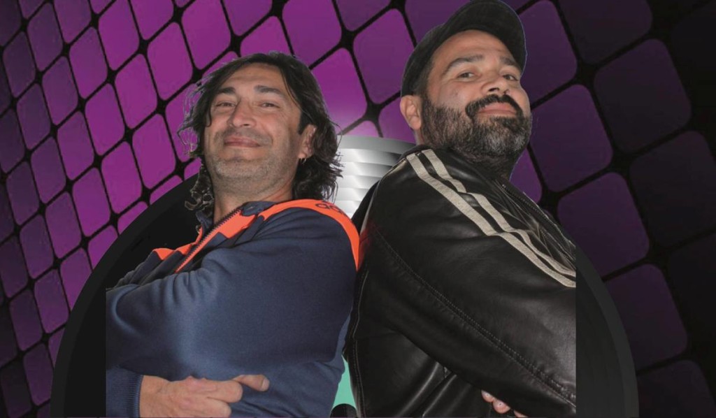 Toni Gomila y Joe Mina en la imagen promocional del 'Vespre de vinils'.