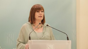 Francina Armengol, durante la presentación de los cambios. (Foto: Govern)